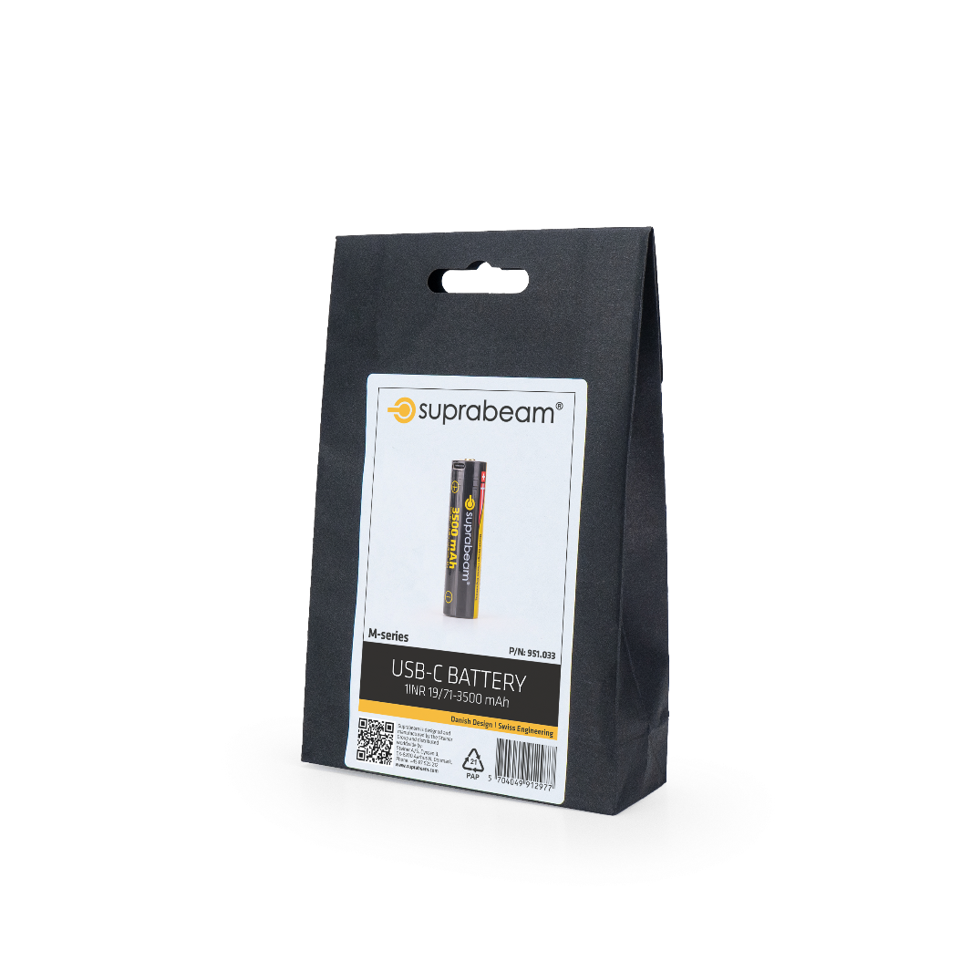 Batteri: 1INR19/71 USB-C