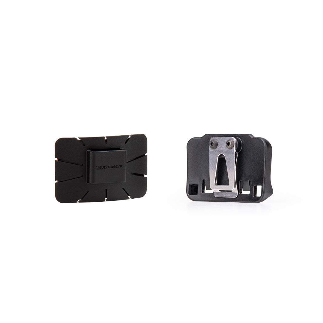 Hjelmadapter: Sæt med selvklæbende holder med clipsåbning samt holder med clips (til S-serien)